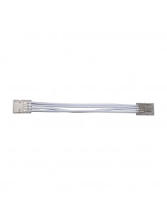 11343-Connettore Intermedio Flessibile Rapido con  Pin Femmina-Femmina Lunghezza mm per Strip LED COB RGB VT-COB -1 2
