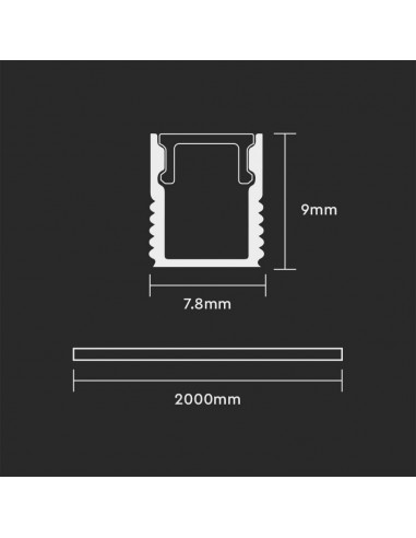 2903-filo Lineare per Strip LED fino a mm-2