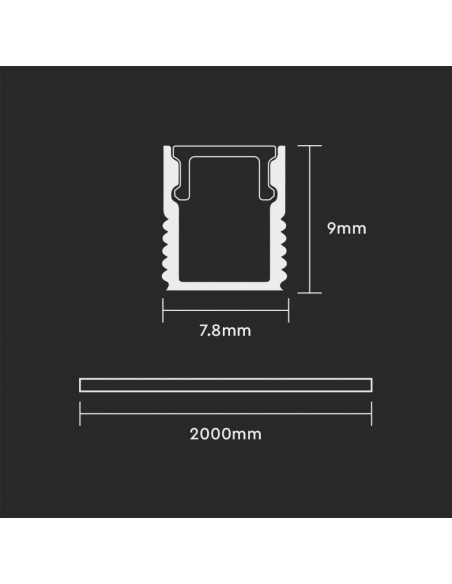 2903-filo Lineare per Strip LED fino a mm-2