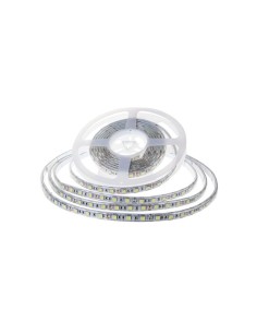 Striscia LED SMD2835 120 LED 24V IP65 4000K Doppio PCB Rotolo da 10m