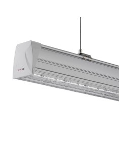 LED Lineare Follow Trunking da 50W Doppia Lente Asimmetrica 4000K