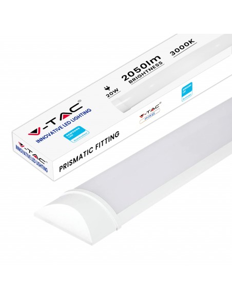 Plafoniera Chip LED Samsung Prismatica 20W 60cm 3000K IP20