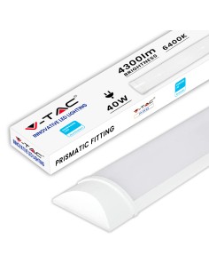 Griglia LED 40W Attacco Chip Samsung 120cm 120 lm/W 6500K