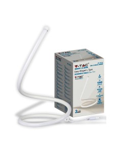 Lampada da tavolo LED di design da 17W con cavo con spina UE + interruttore Bianco 3000K