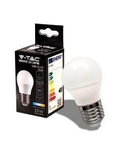 Lampadina LED 3.7W E27 G45 3000K
