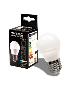 Lampadina LED 3.7W E27 G45 6500K